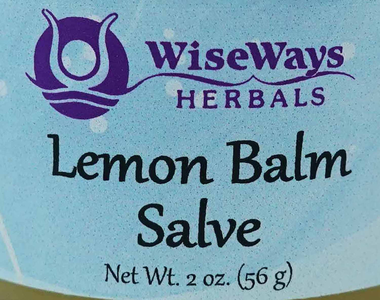 WiseWays Herbals: Salves for Natural Skin Care, Lemon Balm Salve 2 oz