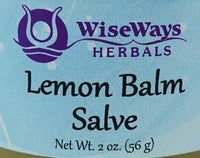 Thumbnail for WiseWays Herbals: Salves for Natural Skin Care, Lemon Balm Salve 2 oz