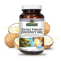Thumbnail for Nature's Answer Extra Virgin Coconut Oil Softgels Organic Coconut Oil Multi-Purpose Non-GMO Ideal for For Hair Skin Body Moisturizer Gluten Free Paleo Friendly (120 Capsules)