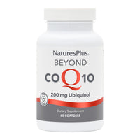 Thumbnail for NaturesPlus Beyond CoQ10 200 mg - 60 Softgels - Provides High-Strength Ubiquinol - Supports Overall Well-Being - 60 Servings