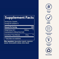 Thumbnail for Trace Minerals Shilajit Capsules - Shilajit Supplement for Daily Wellness - Immunity Support - Energy, Brain Health & Digestion Support - 150 Count (75 Servings)