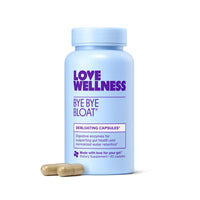 Thumbnail for Love Wellness Bye Bye Bloat | Digestive Enzymes for Fast Acting Bloating Relief for Women | Helps Reduce Water Retention & Gas Relief | Supports Digestive Health with Fenugreek & Dandelion | 60 Count
