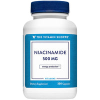 Thumbnail for The Vitamin Shoppe Niacinamide 500MG, Supports Cholesterol Levels Already (300 Capsules)