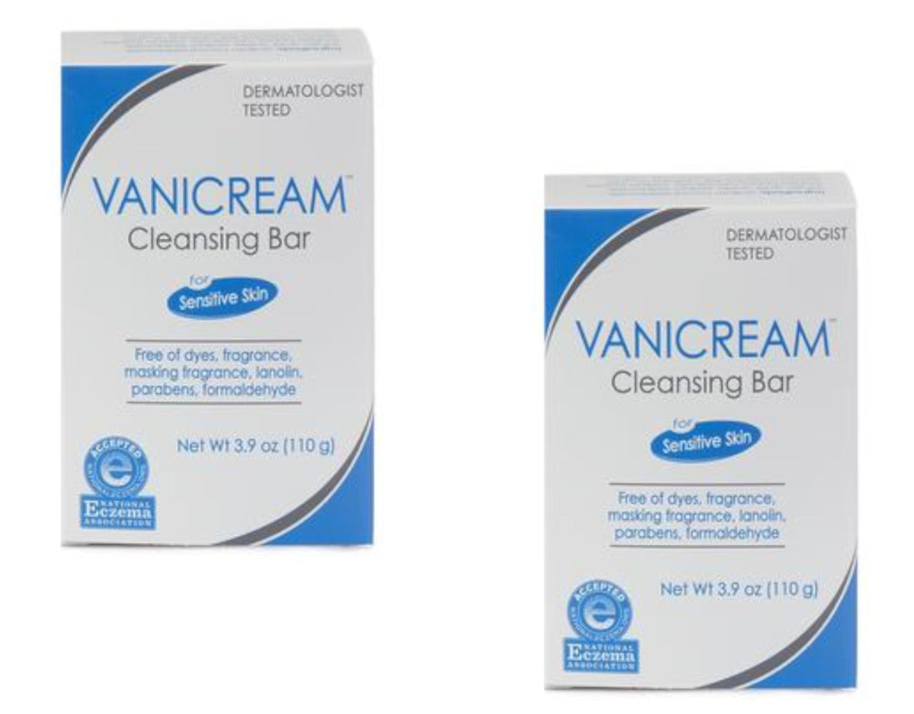 Vanicream Cleansing Bar 3.9 Oz (Pack of 2)