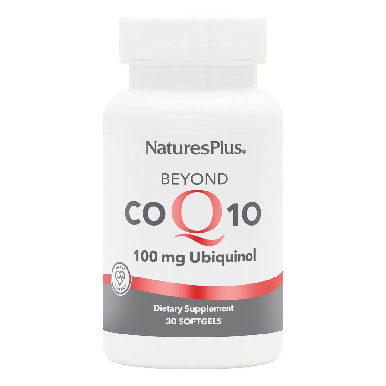 NaturesPlus Beyond CoQ10 100 mg - 30 Softgels - Provides High-Strength Ubiquinol - Supports Overall Well-Being - 30 Servings