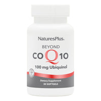 Thumbnail for NaturesPlus Beyond CoQ10 100 mg - 30 Softgels - Provides High-Strength Ubiquinol - Supports Overall Well-Being - 30 Servings