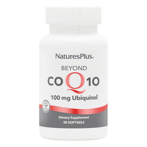 NaturesPlus Beyond CoQ10 100 mg - 30 Softgels - Provides High-Strength Ubiquinol - Supports Overall Well-Being - 30 Servings