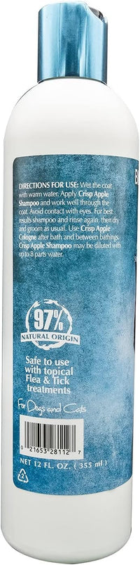 Thumbnail for Bio-Groom Crisp Apple Dog Shampoo - Natural Scent Pet Shampoo, Aloe Vera, Chamomile, Cat & Dog Bathing Supplies, Puppy Wash, Cruelty-Free, Made in USA, Quick Rinse Cat Shampoo - 12 fl oz 1-Pack