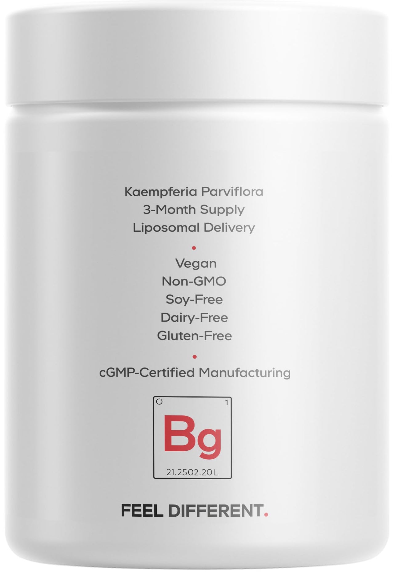 Codeage Liposomal Black Ginger Supplement - Kaempferia Parviflora Root Powder - 3-Month Supply - Ginger Root Pills and Herbal Root - Liposomal Delivery - 1 Capsule Per Serving - Non-GMO - 90 Capsules