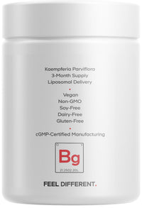 Thumbnail for Codeage Liposomal Black Ginger Supplement - Kaempferia Parviflora Root Powder - 3-Month Supply - Ginger Root Pills and Herbal Root - Liposomal Delivery - 1 Capsule Per Serving - Non-GMO - 90 Capsules
