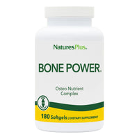 Thumbnail for NaturesPlus Bone Power - 180 Softgels - Osteo Nutrient Complex - Dairy Free, Gluten Free - 45 Servings