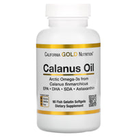 Thumbnail for Calanus Oil, 500 mg, 90 Fish Gelatin Softgels, California Gold Nutrition