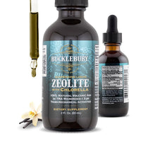 Thumbnail for BUCKLEBURY Zeolite Liquid Suspension w/Chlorella - Detox Support, Immune System and Digestive Tract Health Support for Kids and Adults (60 Servings)