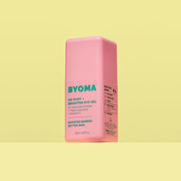 Thumbnail for Byoma De-Puff + Brighten Eye Gel - Lightweight Gel Eye Cream for Dark Circles, Puffiness & Wrinkles - Under Eye Cream With Hyaluronic Acid & Vitamin C - Barrier Repair Skincare - 0.68 fl. oz