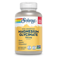 Thumbnail for SOLARAY Magnesium Glycinate Capsules, Chelated Magnesium Bisglycinate w/BioPerine, Higher Absorption Magnesium Supplement - Bones, Muscles, Heart Support, Vegan (30 Servings, 120 VegCaps)