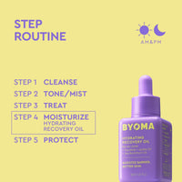 Thumbnail for BYOMA Hydrating Recovery Oil - Luxury Face Oil with Squalane, Jojoba Oil & Seabuckthorn Oil - Instant Radiant and Glowy Skin - Barrier Repair Facial Oil - 1.01 fl. oz