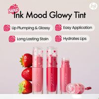 Thumbnail for Peripera Ink Mood Glowy Tint | Lip-Plumping, Naturally Moisturizing, Lightweight, Glow-Boosting, Long-Lasting, Comfortable, Non-Sticky, No White Film (030 HAPPY BERRY)