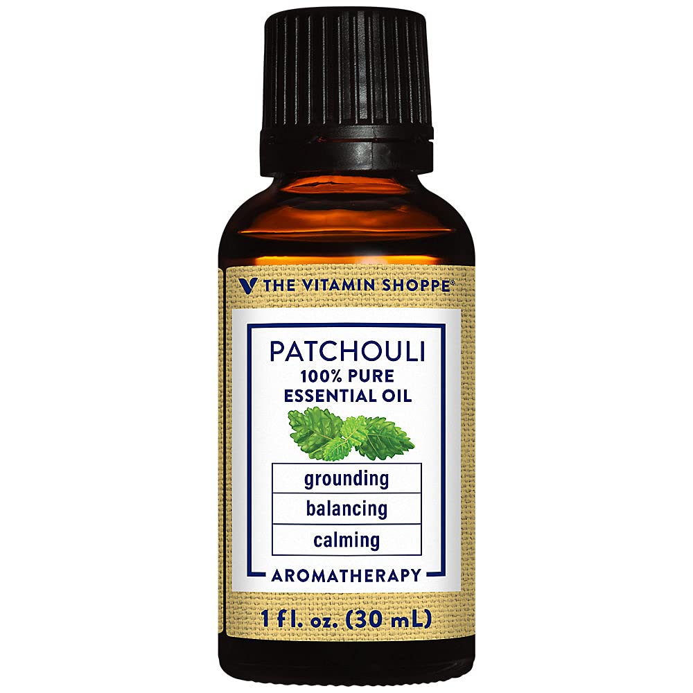 Patchouli - 100% Pure Essential Oil - Grounding, Balancing, & Calming Aromatherapy (1 fl. oz.)