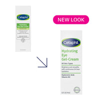 Thumbnail for Cetaphil Hydrating Eye Gel-Cream, With Hyaluronic Acid, 0.5 Fl oz, Brightens and Smooths Under Eyes, 24 Hour Hydration for All Skin Types, (Packaging May Vary)
