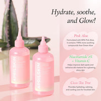 Thumbnail for APRILSKIN Pink Aloe Vita Toner | Calms and Soothes Redness, Smoothens, and Controls Excess Sebum | 80% Pink Aloe Vera Water | Hydrating, Non-Sticky | Clean & Vegan Korean Skin Care (8.45 fl.oz)