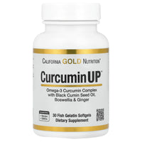 Thumbnail for California Gold Nutrition CurcuminUP™, 30 Fish Gelatin Softgels