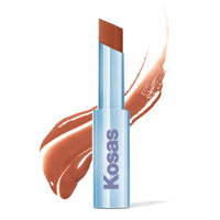 Thumbnail for Kosas Wet Stick Moisturizing Shiny Sheer Lipstick with Ceramides, Hyaluronic acid, Peptides and Mango Butter - Soothes, Softens, and Moisturizes Lips – Sunset Simmer
