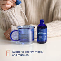 Thumbnail for Trace Minerals Mega-Mag - Liquid Magnesium Supplement for Vitality & Energy Support - Muscle, Bone & Nerve Health - Natural Daily Drops - Non-GMO, Vegan & Gluten-Free - 4 fl oz (30 Servings)