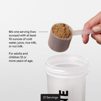 Thumbnail for THORNE - MediClear-SGS - Rice & Pea Protein Powder Supplement with Antioxidants & a Complete Multi-Vitamin & Mineral Profile - Daily Detox Support* - Chocolate - Third-Party Certified - 21 Servings