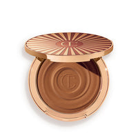 Thumbnail for Charlotte Tilbury Beautiful Skin Face Makeup & Body Cream Bronzer - Hydrating Hyaluronic Acid & Pro Vitamin D3 to Blur for a Sun-Kissed Glow - Up to 16Hr Wear, Sweat & Humidity Proof - 2 Medium