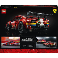 Thumbnail for Lego 42125 Technic Ferrari 488 GTE “AF Corse #51” Super Sports Car Exclusive Collectible Model, Collectors Set for Adults