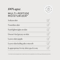 Thumbnail for Naturium Multi-Peptide Moisturizer, Hydrating & Smoothing Skin Care, Moisturizes with Ethylated Vitamin C & Panthenol, 1.7 oz