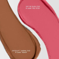 Thumbnail for Makeup By Mario Sculpt & Pop On the Go Duo Contour and Blush Stick - Medium/Pale Petal - Warm Golden/Soft Pink