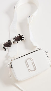 Thumbnail for Marc Jacobs Women's The Snapshot DTM Camera Bag, White, One Size