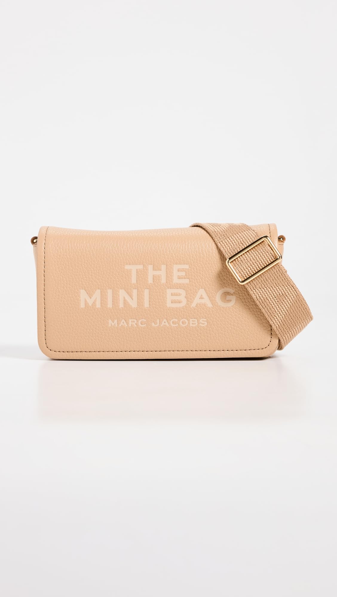 Marc Jacobs Womens The Leather Mini Bag Camel Onesize
