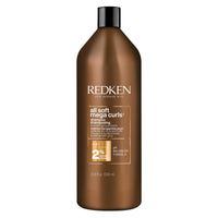 Thumbnail for Redken All Soft Mega Curls Shampoo | For Extremely Dry Hair | Sulfate Free Shampoo | For Curly & Coily Hair | Nourishes & Softens Severely Dry Hair | With Aloe Vera