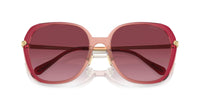 Thumbnail for COACH Sunglasses HC 8403 D 58268H Cr636 Burgundy/Pink Gradient
