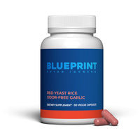 Thumbnail for Blueprint Bryan Johnson Red Yeast Rice and Odor Free Garlic Supplement - Herbal Dietary Supplement for Women and Men - Vegan - (30 Servings)