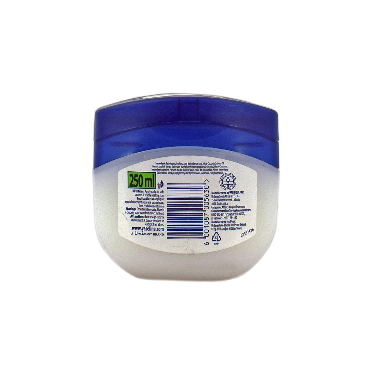 Vaseline Healing Jelly Travel-Size (Variety 4 Pack) Cocoa Butter, Original