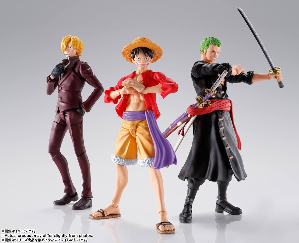 TAMASHII NATIONS - One Piece - Monkey D. Luffy -The Raid on Onigashima- S.H.Figuarts Action Figure