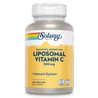 Thumbnail for SOLARAY Liposomal Vitamin C 500mg - Enhanced Absorption Vitamin C Liposomal Blend with Fatty Acids - Antioxidant and Immune Support Supplement - Vegan, 60-Day Guarantee, 100 Servings, 100 VegCaps