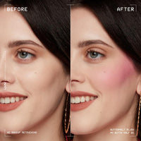 Thumbnail for NYX PROFESSIONAL MAKEUP Buttermelt Powder Blush, Fade and Transfer-Resistant Blush, Up to 12HR Make Up Wear, Vegan Formula - My Butta Half