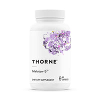 Thumbnail for THORNE - Melaton-5 - 5mg Melatonin Supplement - Supports Normal Circadian Rhythms, Restful Sleep & Relaxation* - 60 Capsules