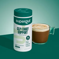 Thumbnail for Supergut GLP1 Daily Support - High Fiber GLP-1 Supplement Powder for Women & Men - Sugar-Free Drink Mix for Gut Health (20 Servings)