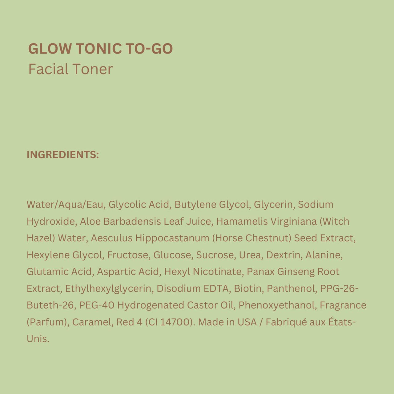 Pixi Glow Tonic to-Go | Gentle and Balancing Exfoliating Toner | Glycolic Acid Pads for Radiant Skin and Daily Brightening | Alcohol-Free Formula Face Exfoliator | 60 Pads