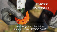 Thumbnail for LockJawz T-Post Fence Insulator Orange