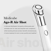 Thumbnail for Medicube Age-R ATS Air Shot - Microneedling Pore Tightening Skin Care Device for Enhanced Absorption, Pore Refinement, and Smoother Skin Texture - Exfoliation, Skin Rejuvenation - Korean Skin Care