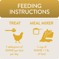 Thumbnail for FLOCKLEADER Shine, Functional Poultry Treats for Skin and Feather Support, 3.5 lb