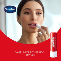 Thumbnail for Vaseline Lip Therapy Variety 4-Pack – Rosy Lips + Cocoa Butter Moisturizing Lip Balm with Vitamin E, 0.16 Oz Ea