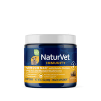 Thumbnail for NaturVet Mushroom Max Advanced Immune Support Dog Supplement – Helps Strengthen Immunity, Overall Health for Dogs – Includes Shitake Mushrooms, Reishi, Turkey Tail – 60 Ct.