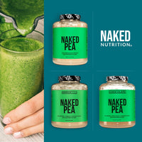 Thumbnail for NAKED Pea - 5LB 100% Pea Protein Powder from North American Farms - Unflavored Vegan Pea Protein Isolate - NSF Certified, Plant Protein Powder, Easy to Digest - 76 Servings
